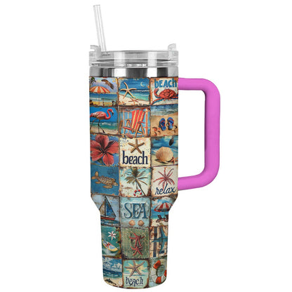 Shineful Tumbler Start New Beach