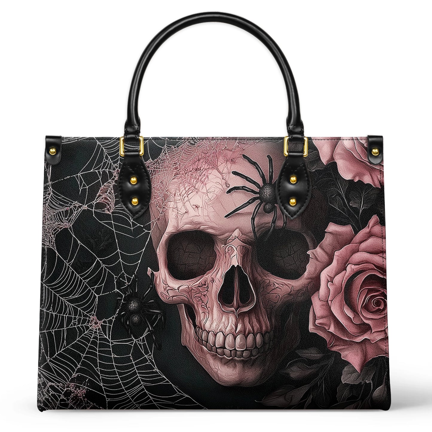 Shineful Leather Bag Eternal Bloom Skull