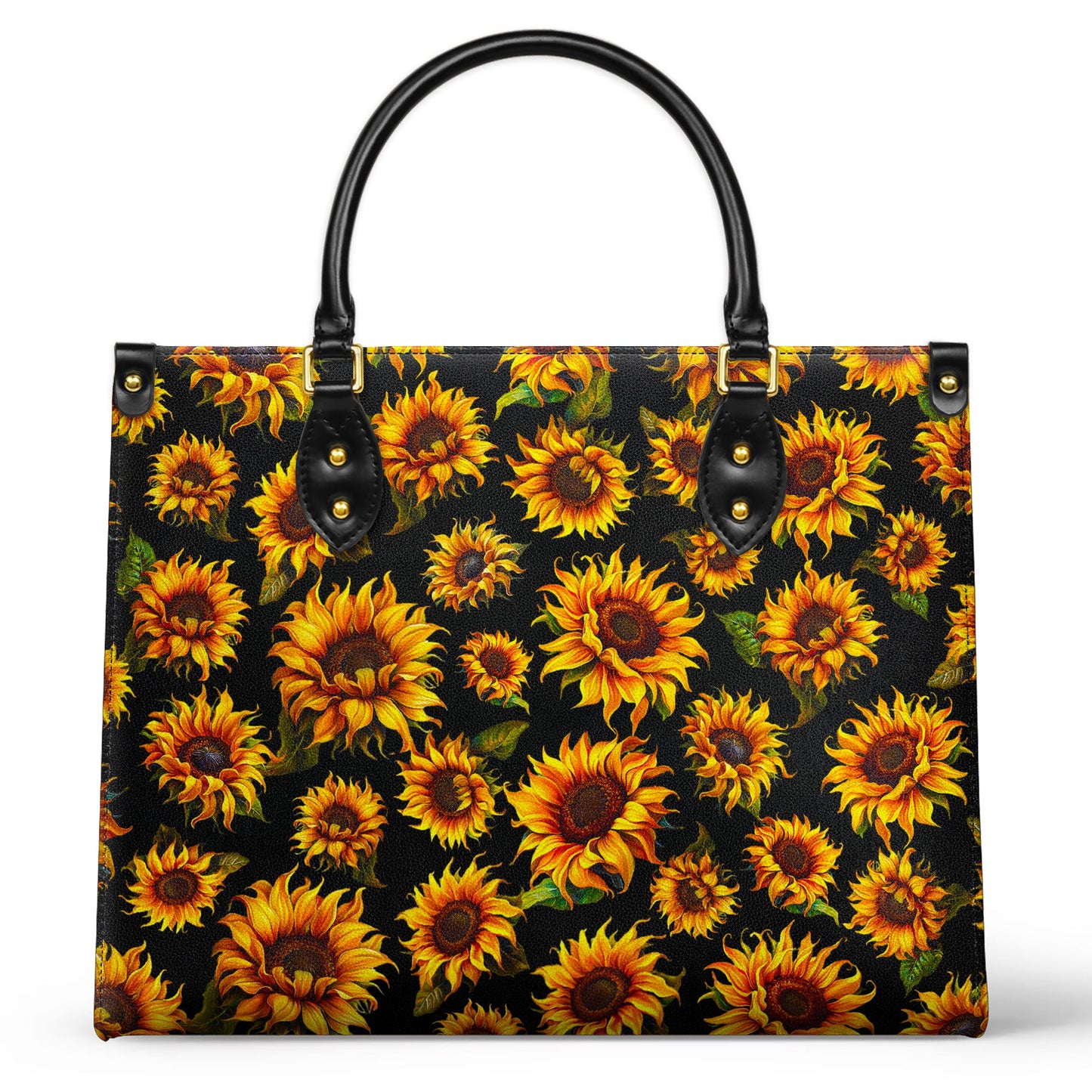 Sac en Cuir Brillant Sunburst Elegance