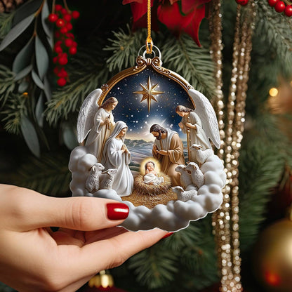 Shineful 2D Acrylic Ornament Divine Peace