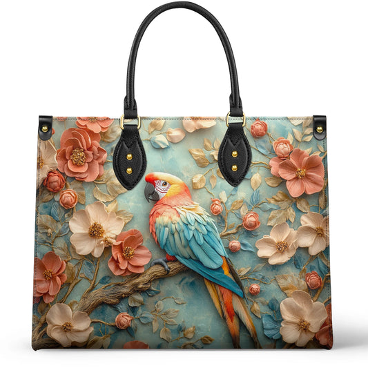 Shineful Leather Bag Macaw Majesty