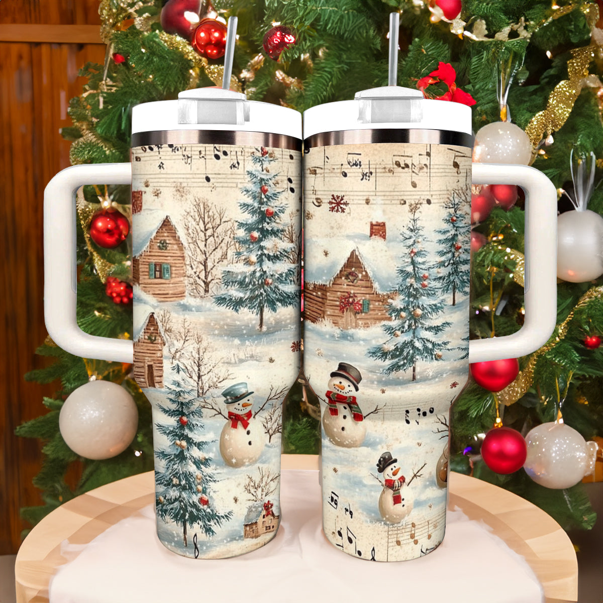 Mélodie de neige Shineful Tumbler