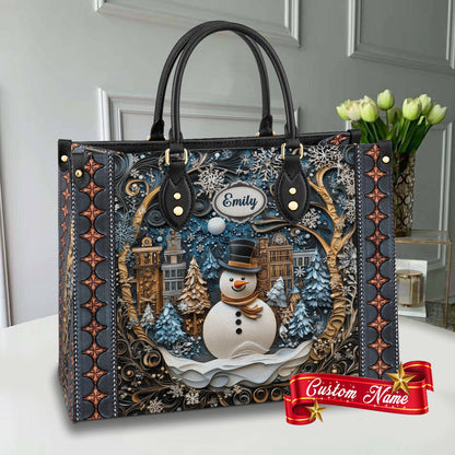 Shineful Leather Bag Frosty Night Cheer