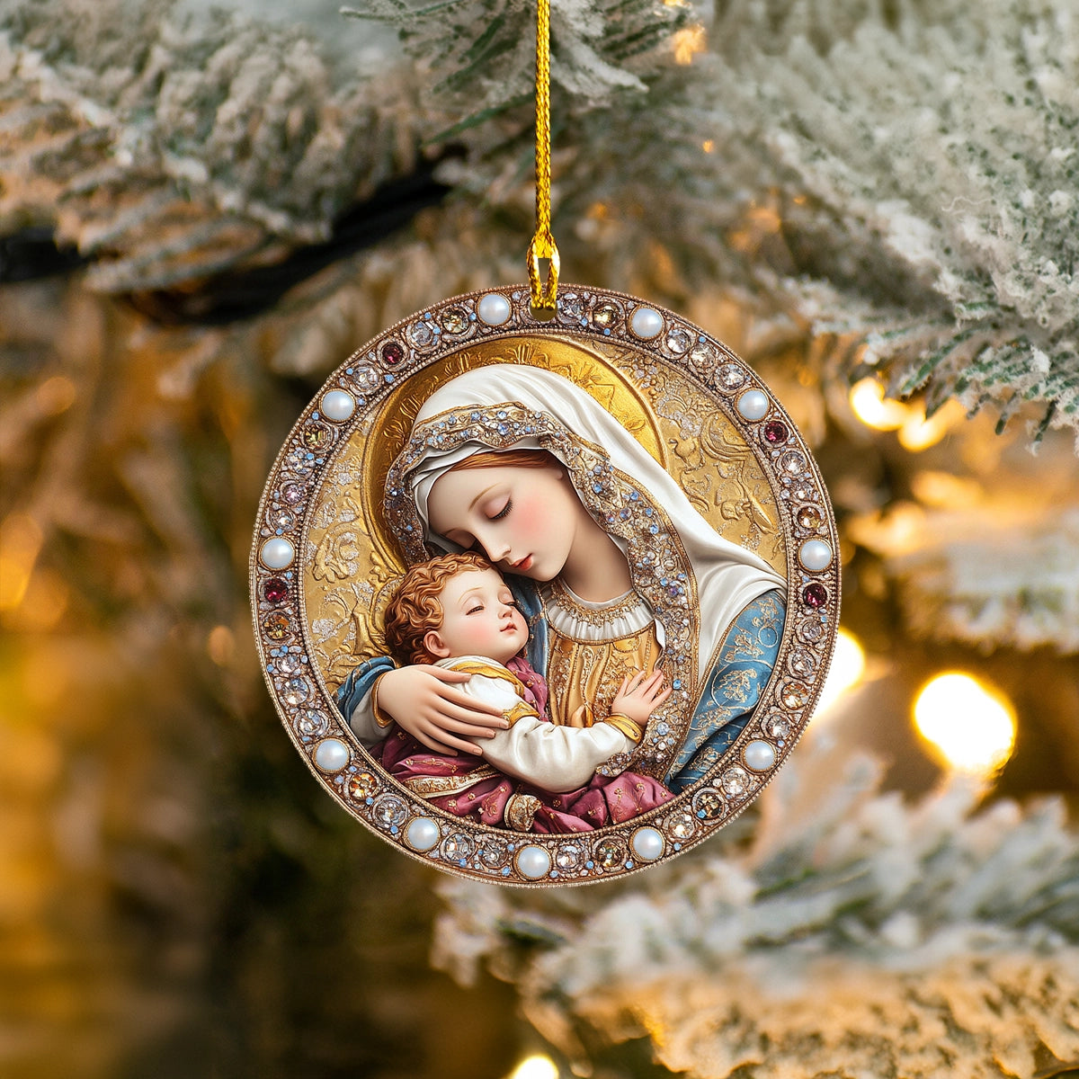 Shineful 2D Acrylic Ornament Maria Maternal Grace