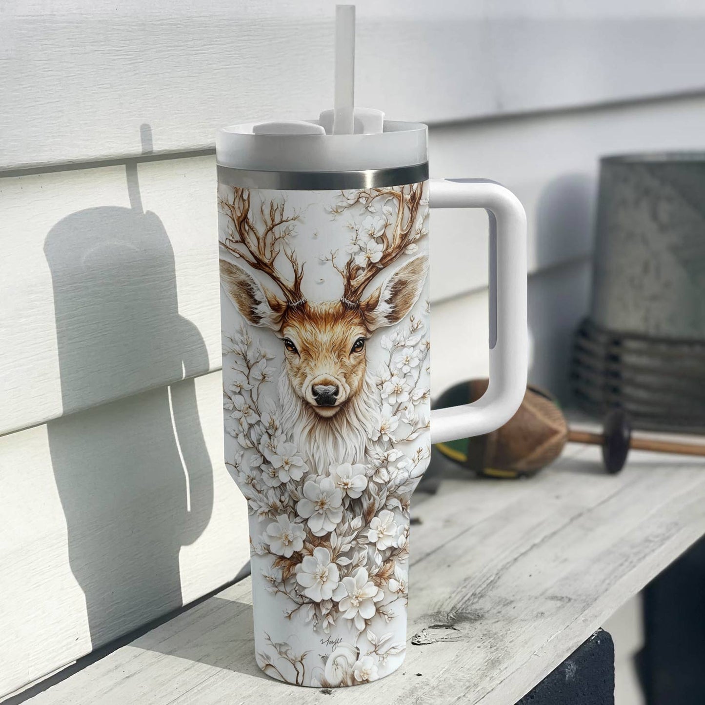 Shineful Tumbler Peaceful Deer