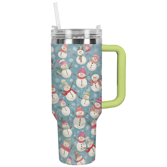 Aventure flocons de neige et bonhommes de neige avec Shineful Tumbler