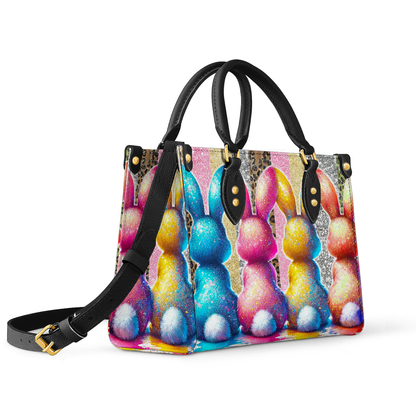 Shineful Leather Bag Glitter Bunnies