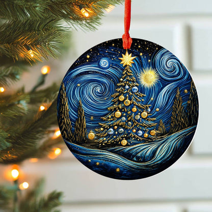 Shineful 2D Acrylic Ornament Cosmic Christmas