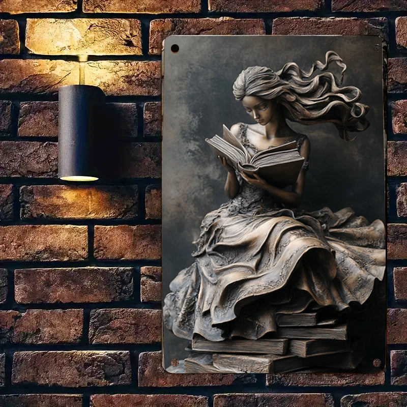 Shineful 2D Metal Sign Ethereal Reader