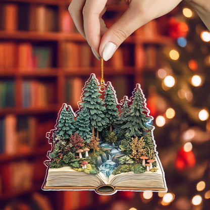 Shineful 2D Acrylic Ornament - Enchanted Forest Story