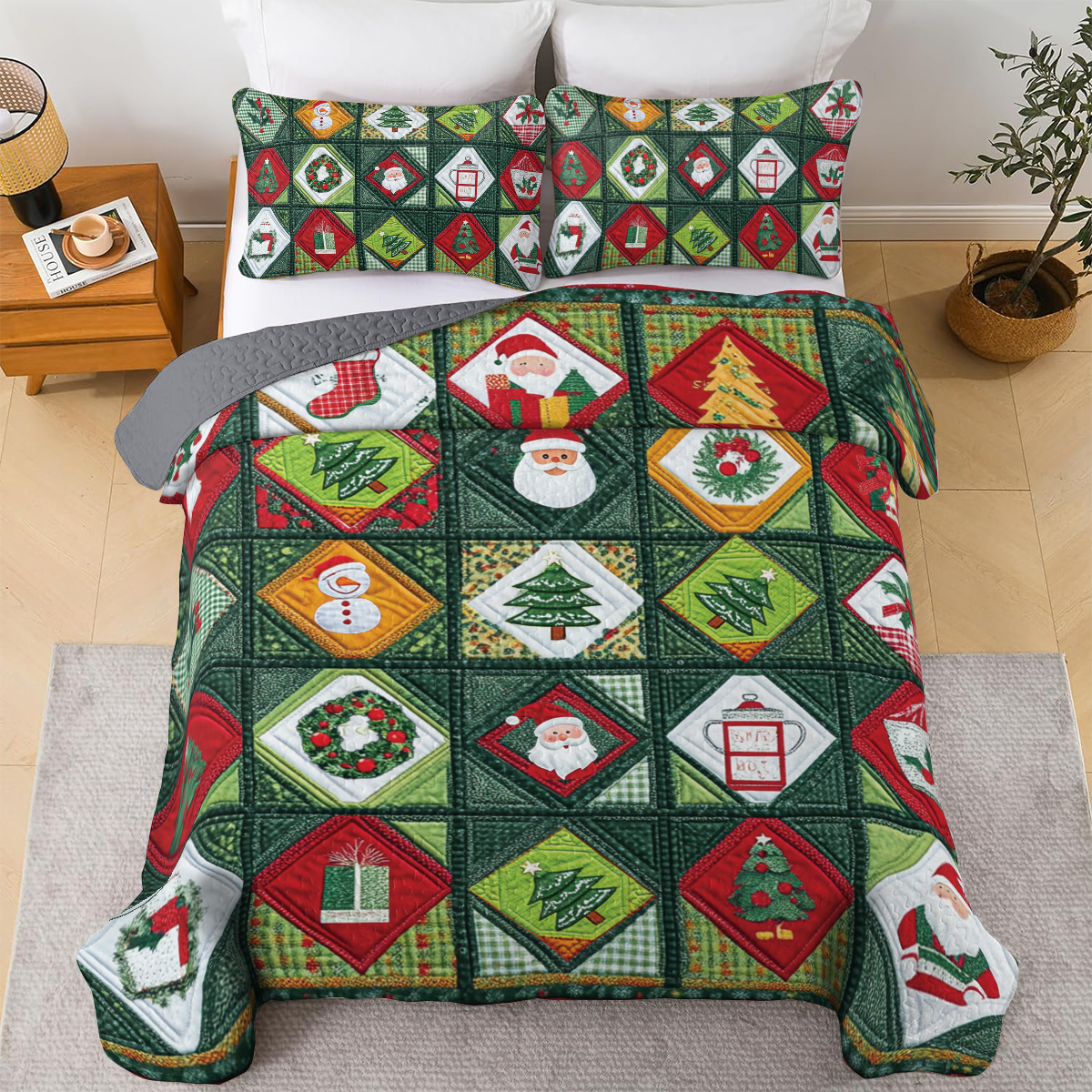 Shineful All Season Quilt 3-Piece Set - Season of Joy