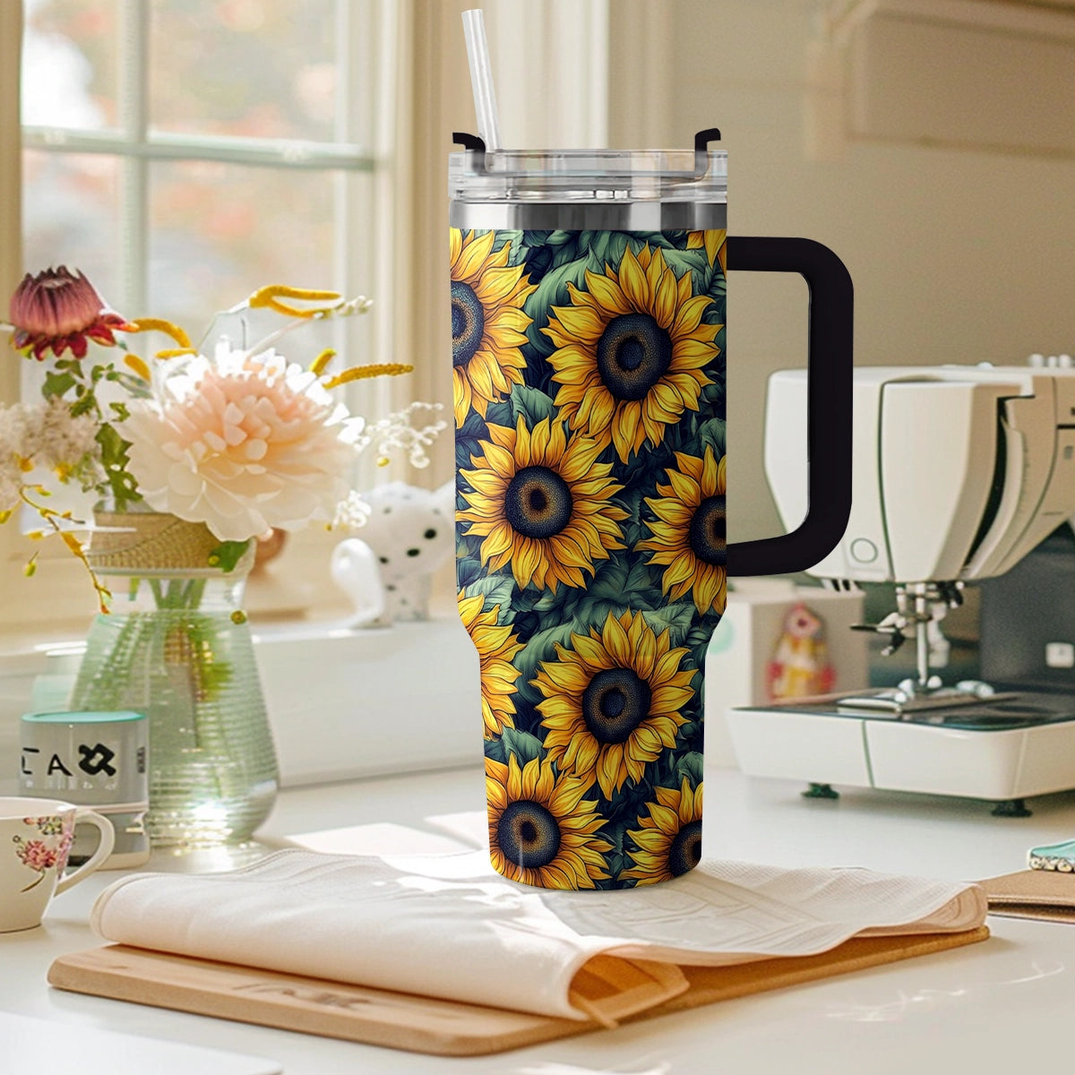 Shineful Tumbler Fall Sunflower