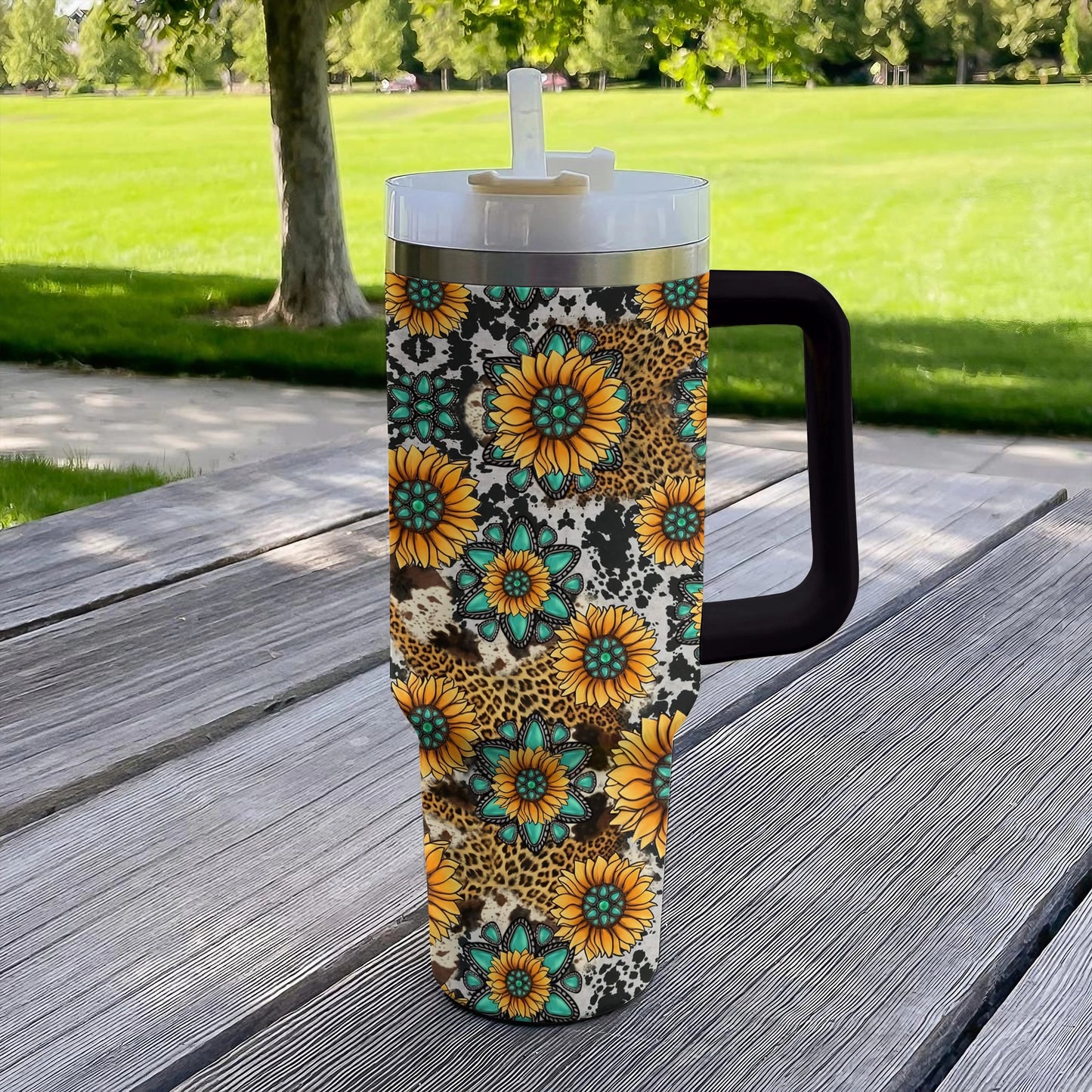 Shineful Tumbler Tropical Sunflower