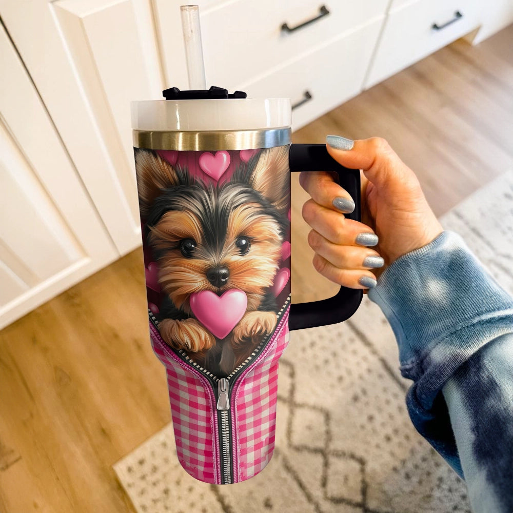 Shineful Tumbler Yorkie Sweetheart