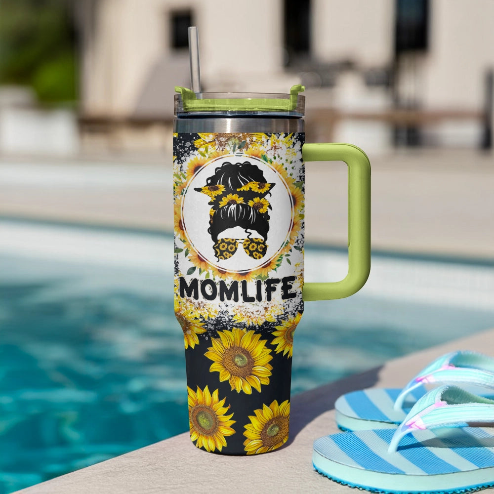 Shineful Tumbler Momlife Sunflower