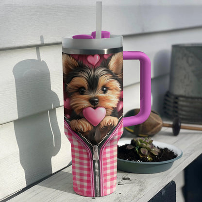 Shineful Tumbler Yorkie Sweetheart