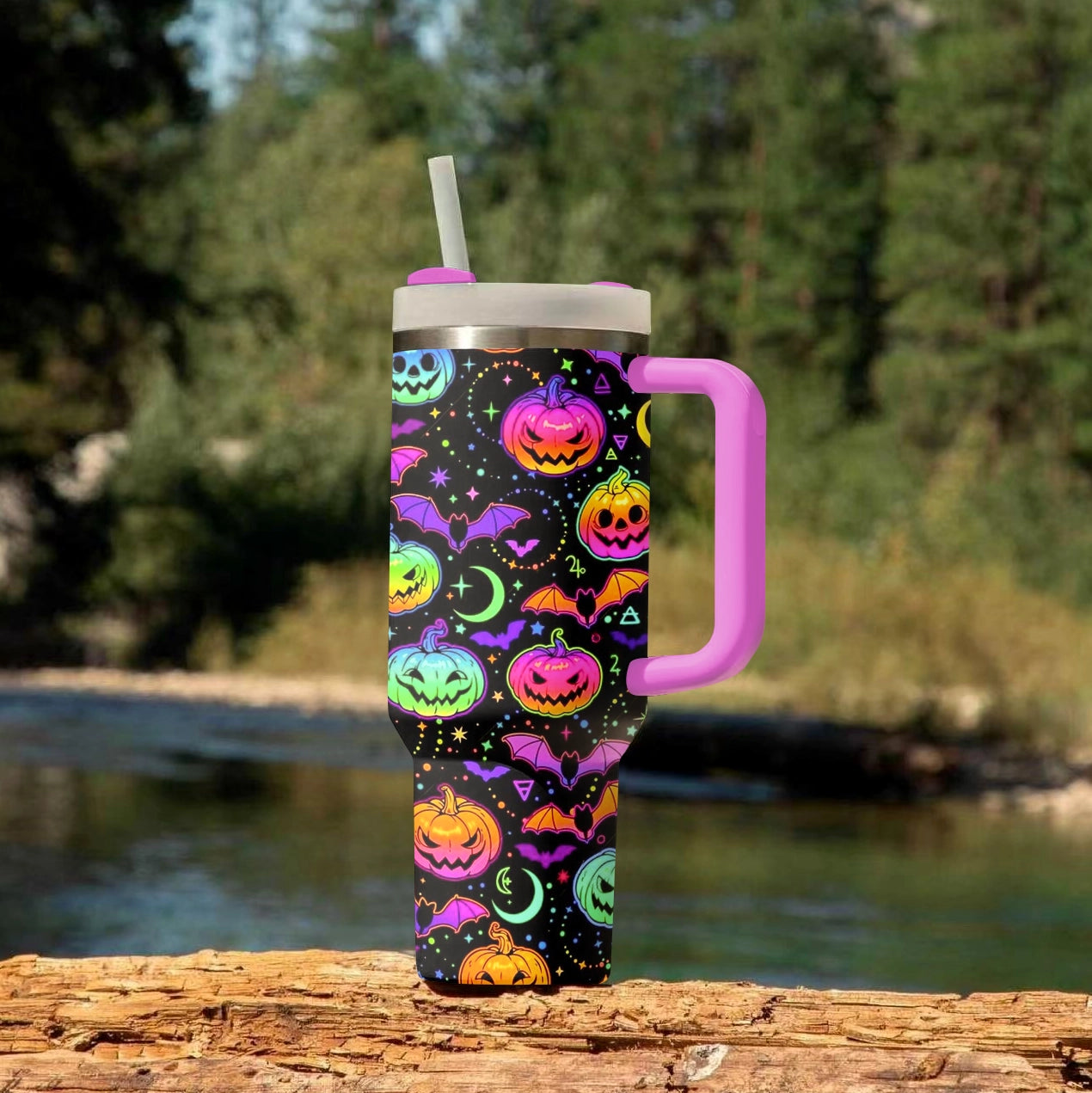 Shineful Tumbler Neon Halloween