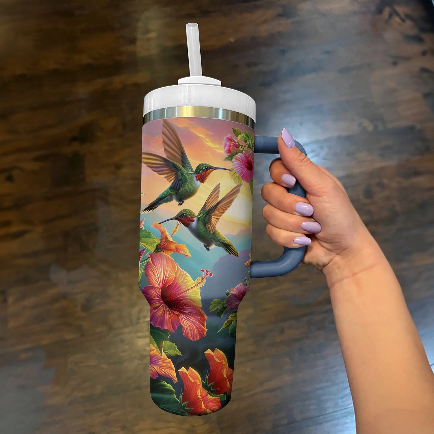 Shineful Tumbler Hummingbird Haven