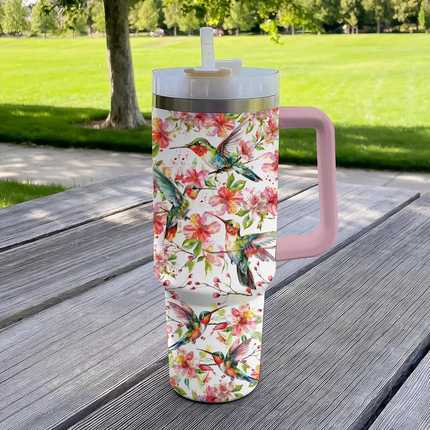 Shineful Tumbler Hummingbird Elegance