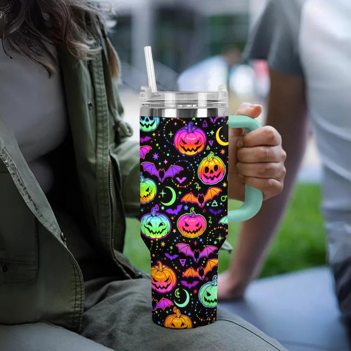 Shineful Tumbler Neon Halloween