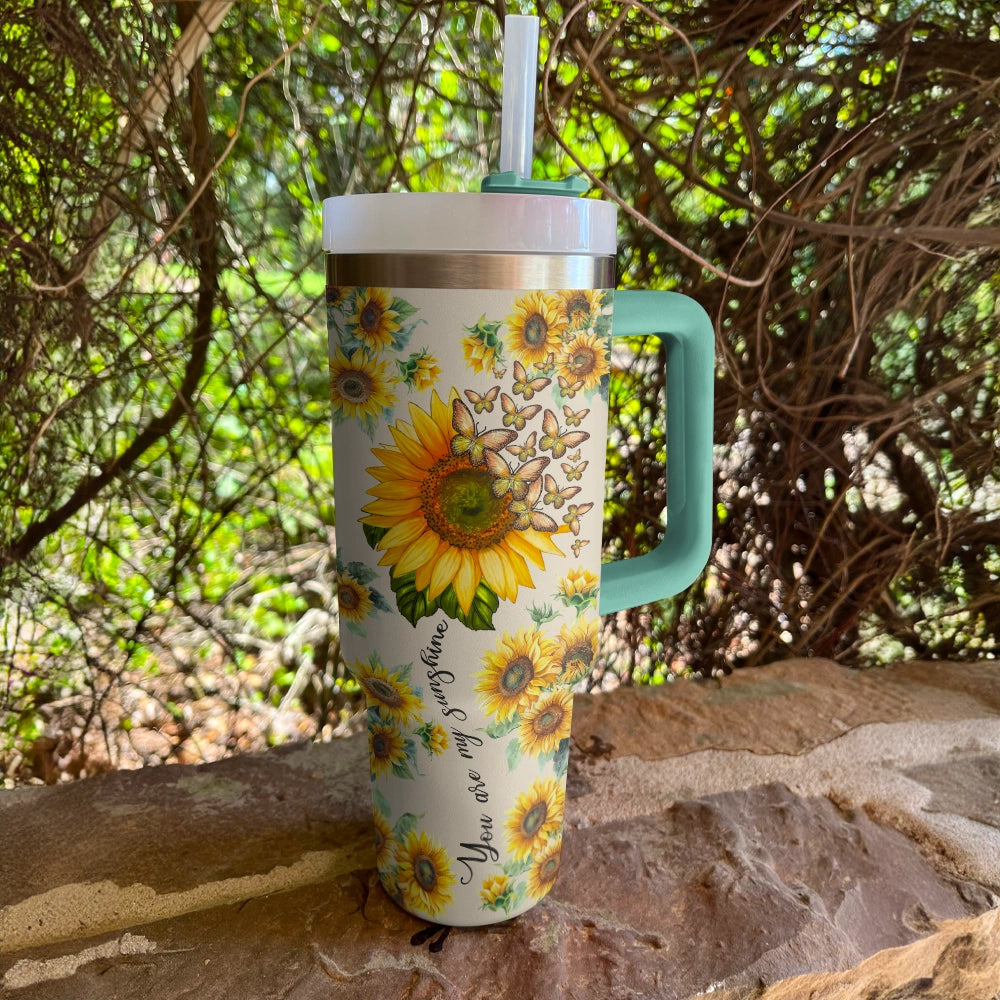 Shineful Tumbler You Are My Sunshine