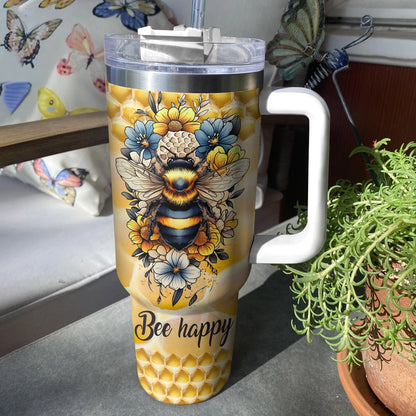 Shineful Tumbler Bee Happy