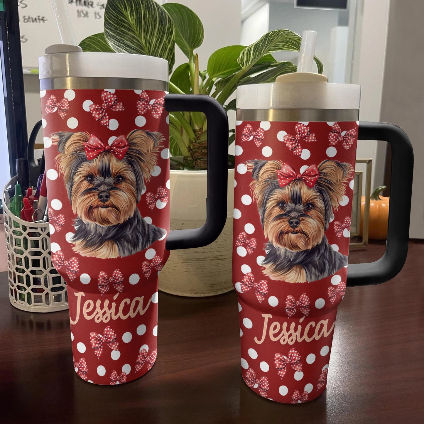 Shineful Tumbler Yorkie Charm