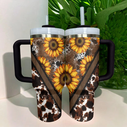 Shineful Tumbler Country Sunflower Delight