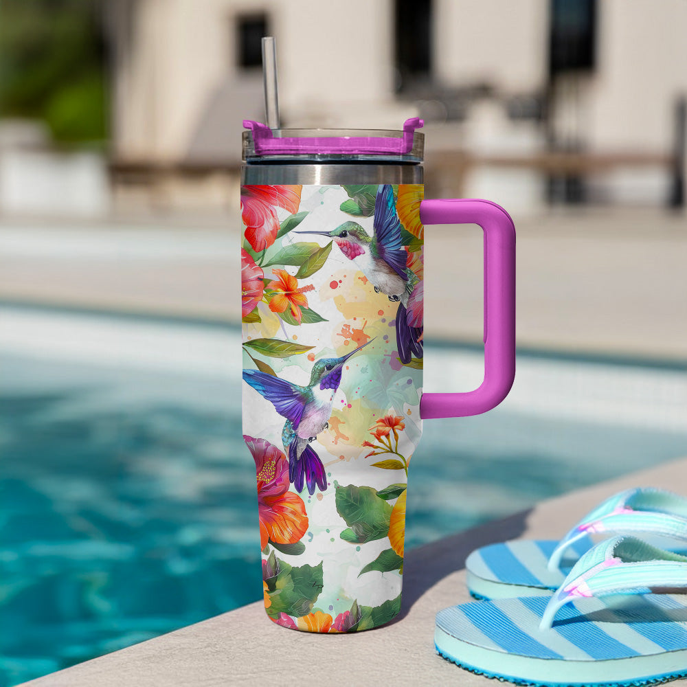 Shineful Tumbler Hummingbird Delight