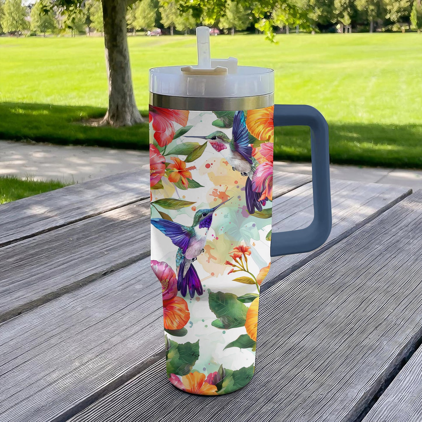 Shineful Tumbler Hummingbird Delight