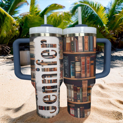 Shineful Tumbler Library Lover's Delight