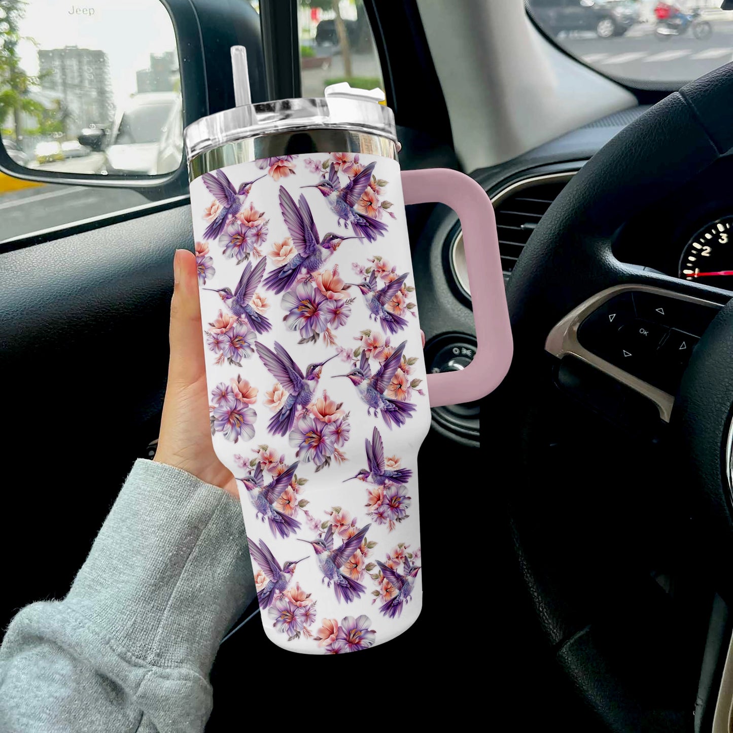 Shineful Tumbler Hummingbird Blossom