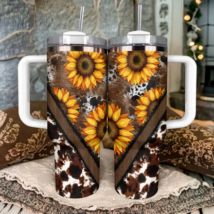 Shineful Tumbler Country Sunflower Delight