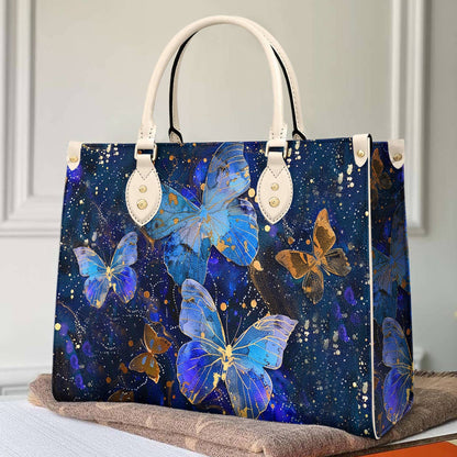 Glänzende Ledertasche CosmoFlutter