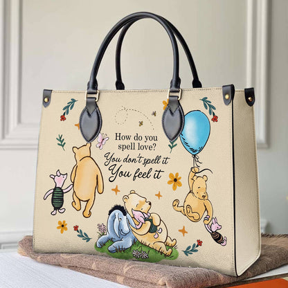 Shineful Leather Bag Pooh The Love