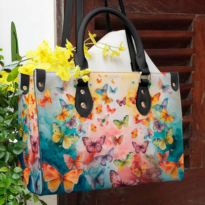 Butterfly Bag Shineful Traditional Colorful Nl09 Leather