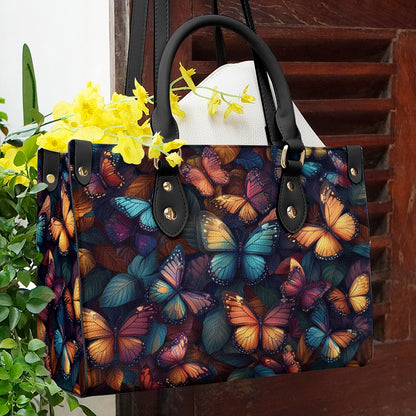 Shineful Leather Bag Enchanted Butterfly