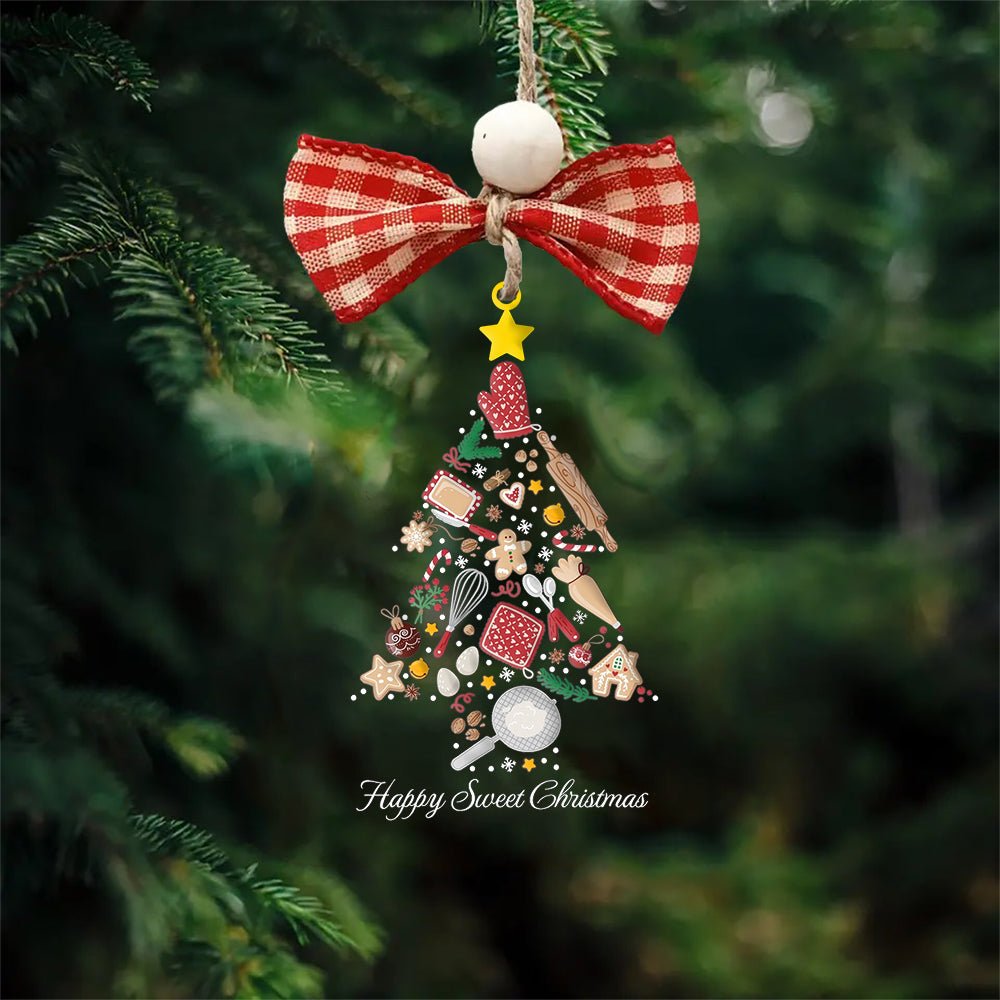 Baking Shineful® Acrylic Decoration Ornament Sweet Christmas Tree Mn8