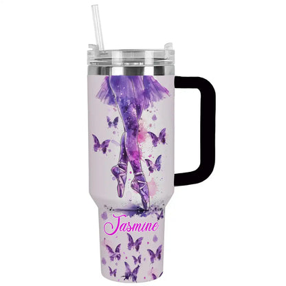 Shiny Tumbler Personalisiert Magisches Ballett