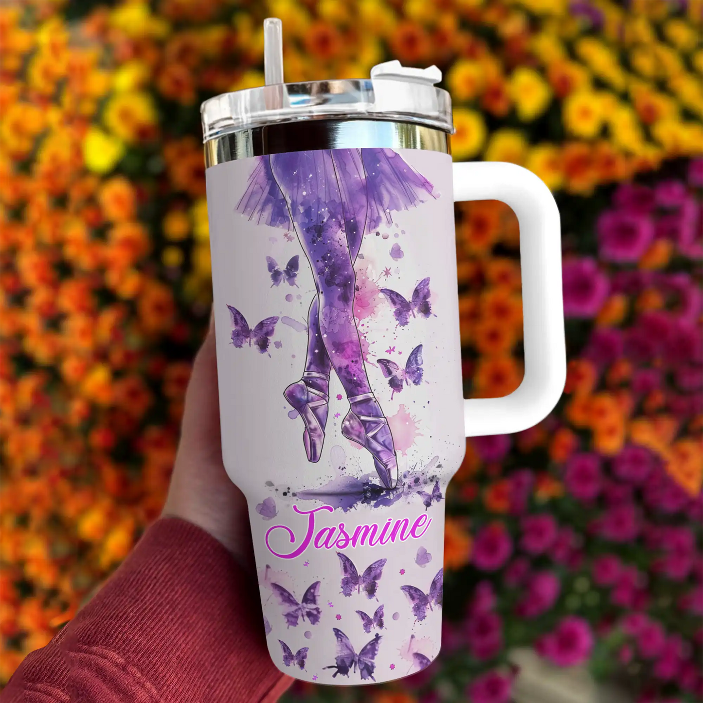 Shineful Tumbler Personalized Magical Ballet