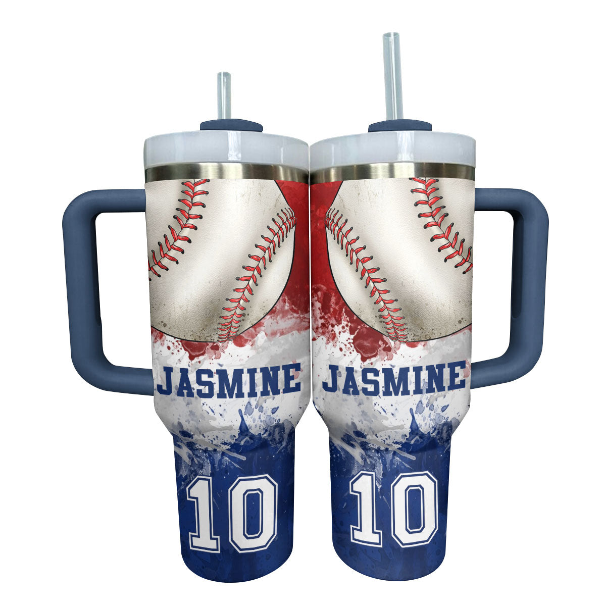 Shineful Personalized Tumbler Strength Baseball