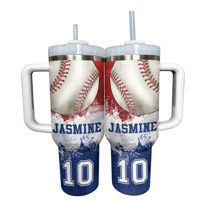 Shineful Personalized Tumbler Strength Baseball