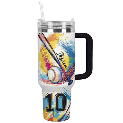 Shineful Personalized Tumbler Baseball Lovely