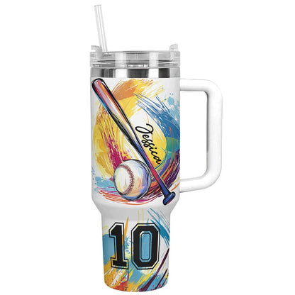 Shineful Personalized Tumbler Baseball Lovely