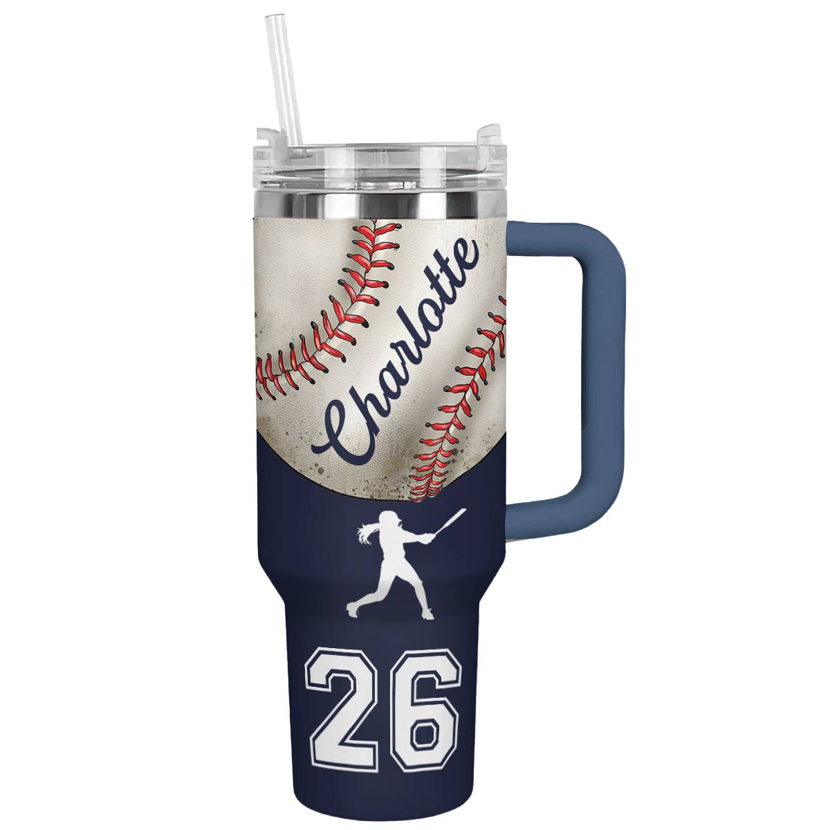 Shineful Personalized Tumbler Baseball In My Heart