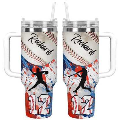 Shineful Tumbler Personalized Grand Slam Baseball