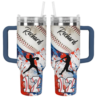 Shineful Tumbler Personalized Grand Slam Baseball