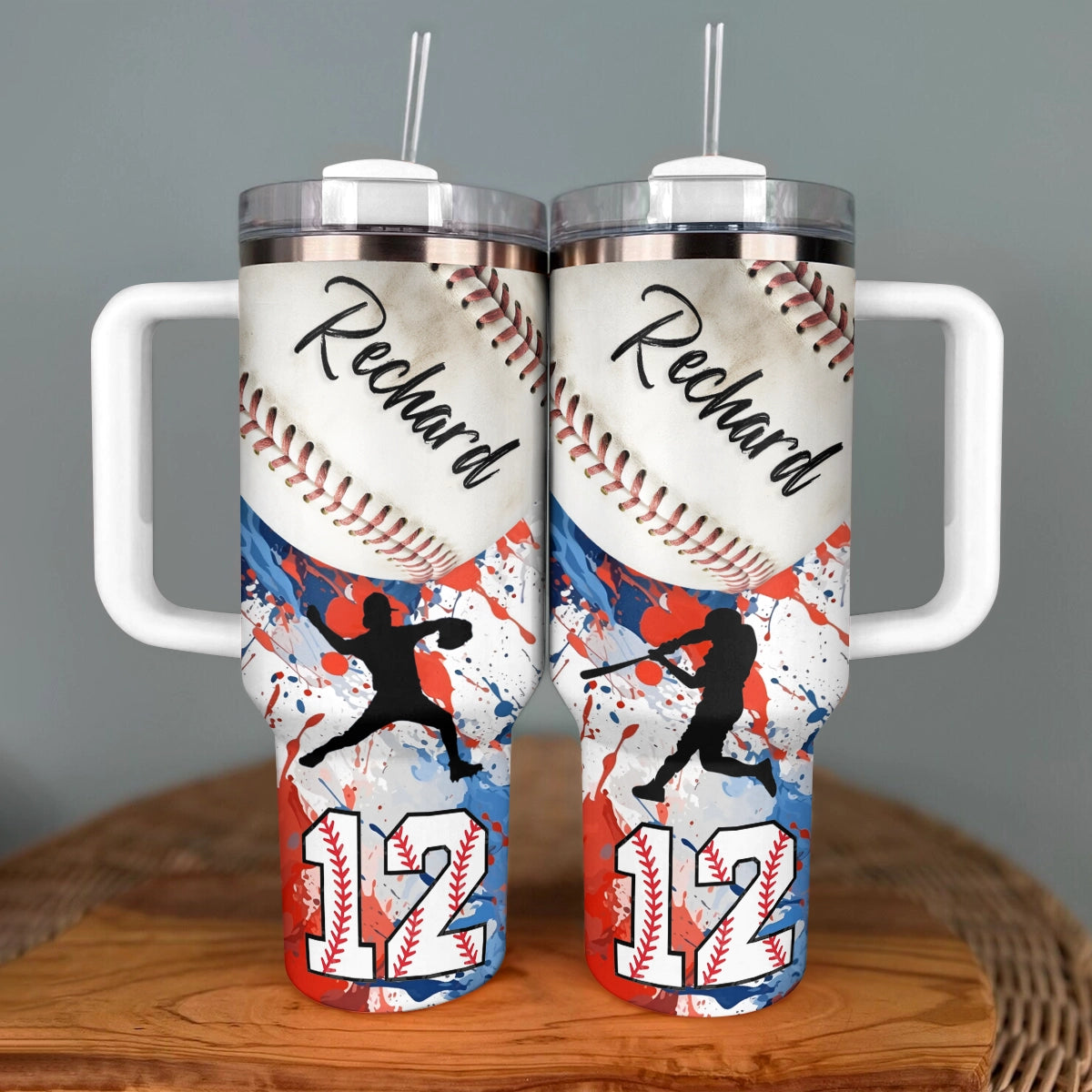 Shineful Tumbler Personalized Grand Slam Baseball