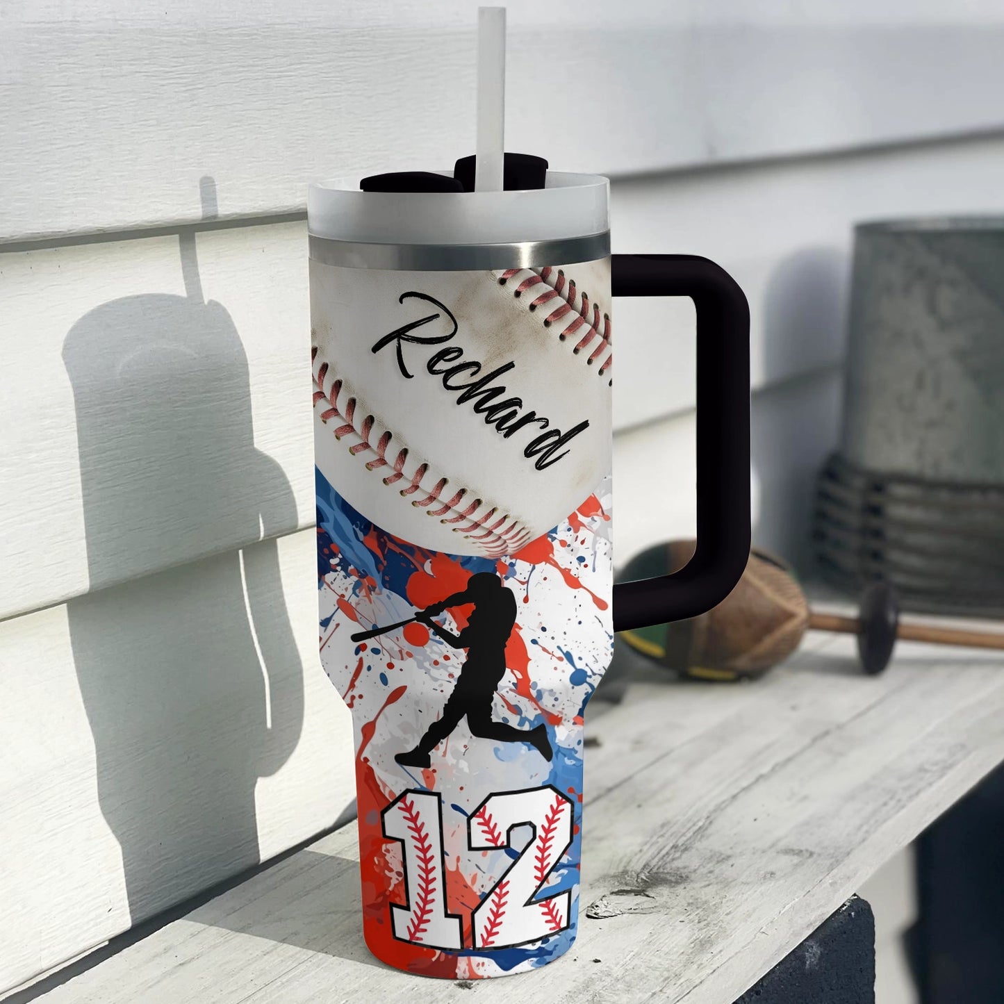 Shineful Tumbler Personalized Grand Slam Baseball