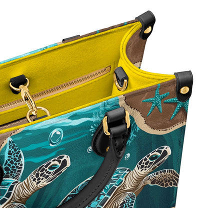 Shineful Leather Bag Ocean Serenity